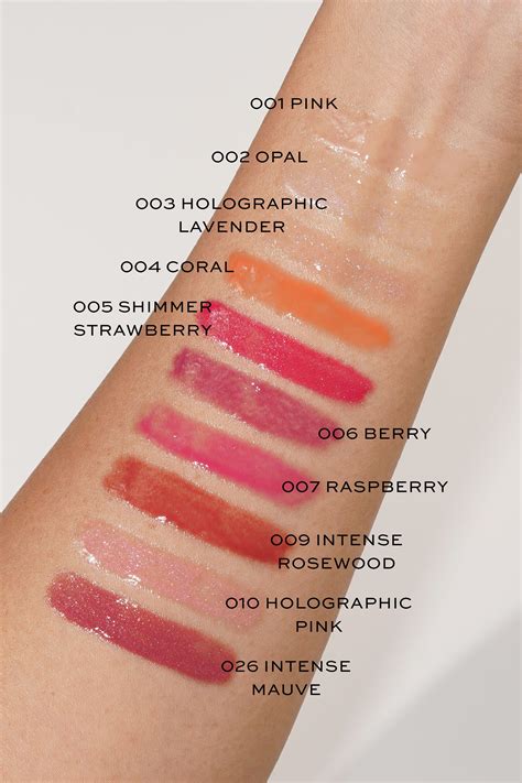 dior addict lip gloss pantip|Dior lip gloss color chart.